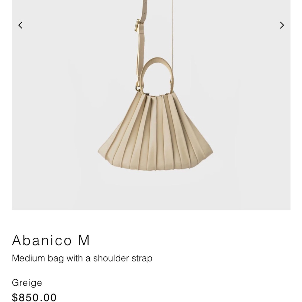 Lupo abanico M bag, greige - Picture 6 of 7
